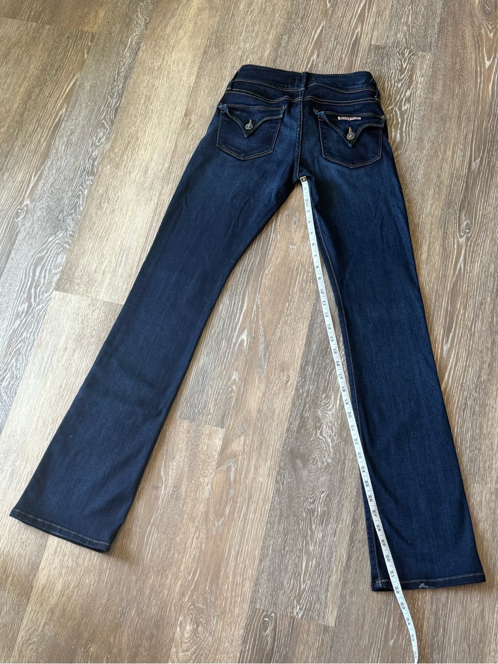 Hudson Jeans | Beth Baby Bootcut | 25 | ORA Dark Indigo | Rear Button Pockets